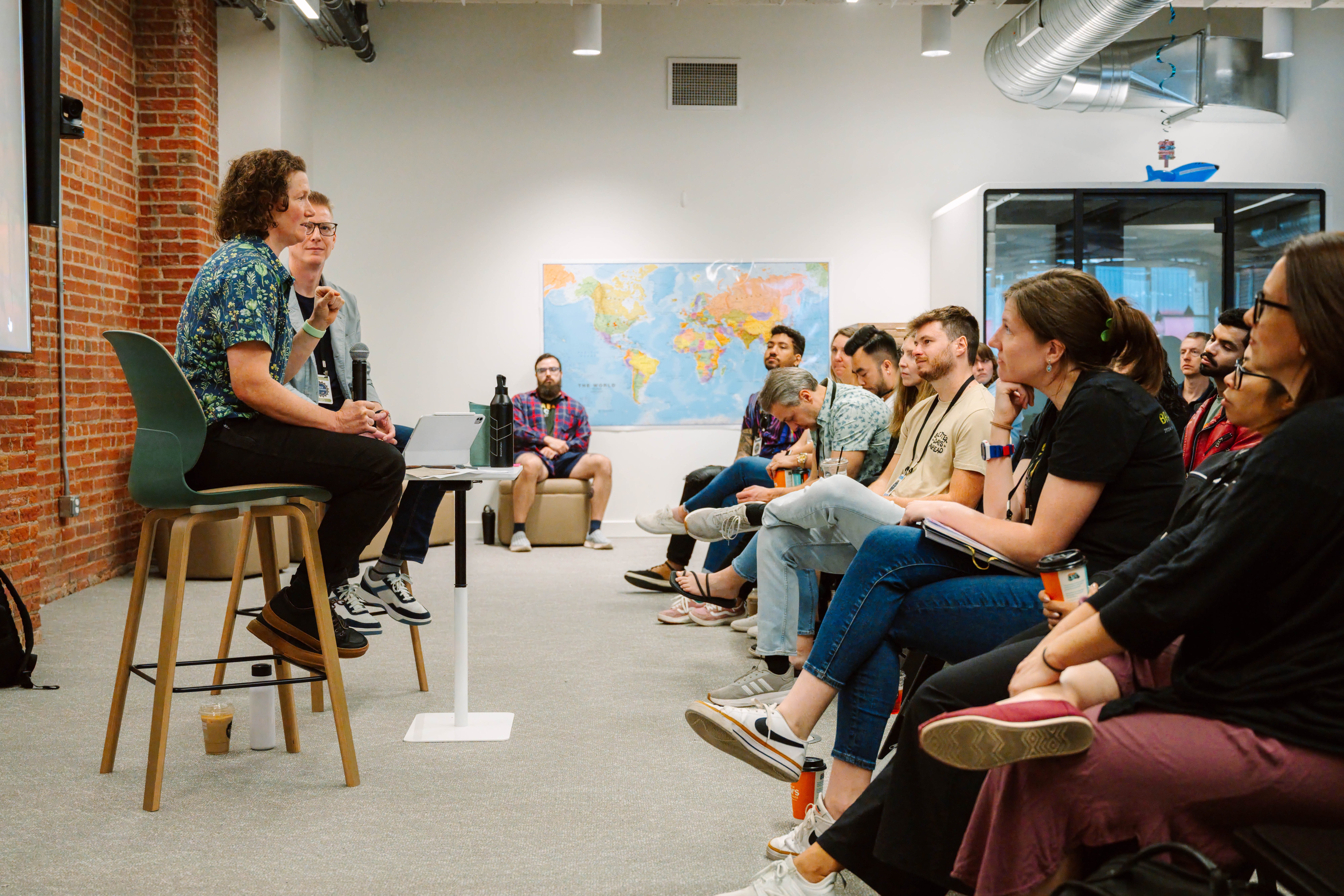 Ali Kenney leading a strategy session at BranchPattern's National Meeting